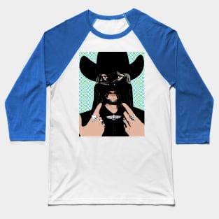orville peck style pop art Baseball T-Shirt